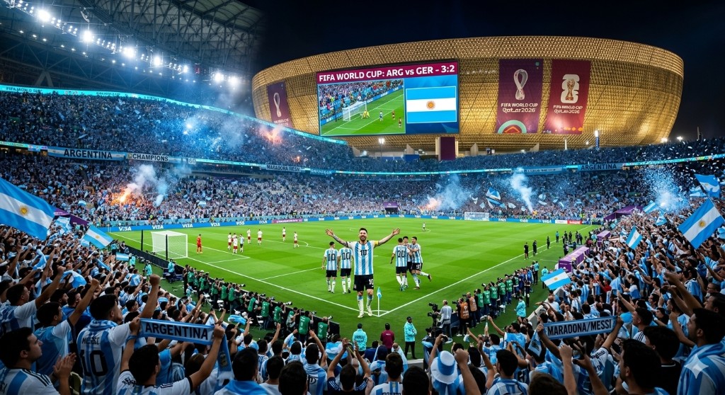 FIFA World Cup stadium atmosphere — tactical analysis feature